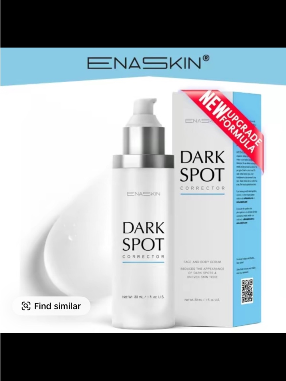 EnaSkin Dark Spot Corrector Serum | Brightening Face & Body Serum for Dark Spots